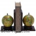 Three Posts Contemporary Globe Book End THPS2282